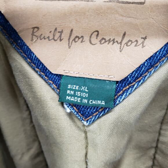 North West Blue Heavy Denim Men's Full Zip/ Snap Jacket Size XL - Picture 9 of 14